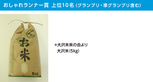 おしゃれランナー賞上位10名